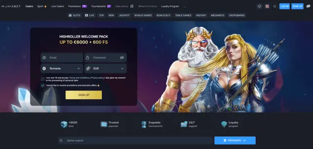 Monixbet Сasino Nederland – Officiële Online Casino Gids 2026 image 1