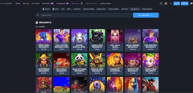 Monixbet Сasino Nederland – Officiële Online Casino Gids 2026 image 2
