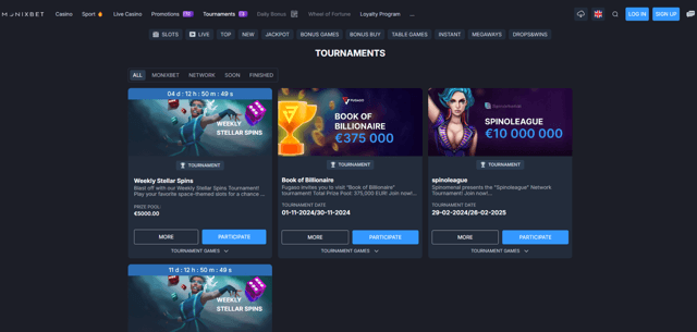 Monixbet Nederland – Officiële Online Casino Gids 2026 image 3